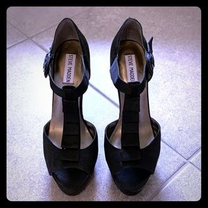Steve Madden Black Heels